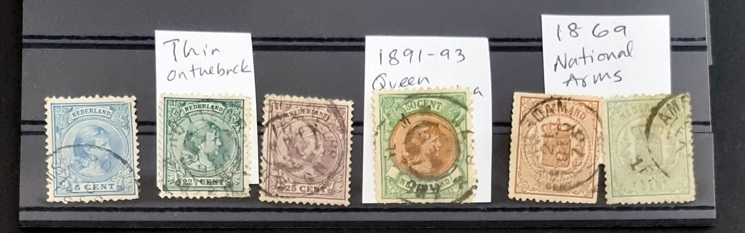 Vintage stamps of Netherlands