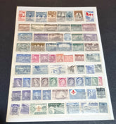 Vintage Canada stamps