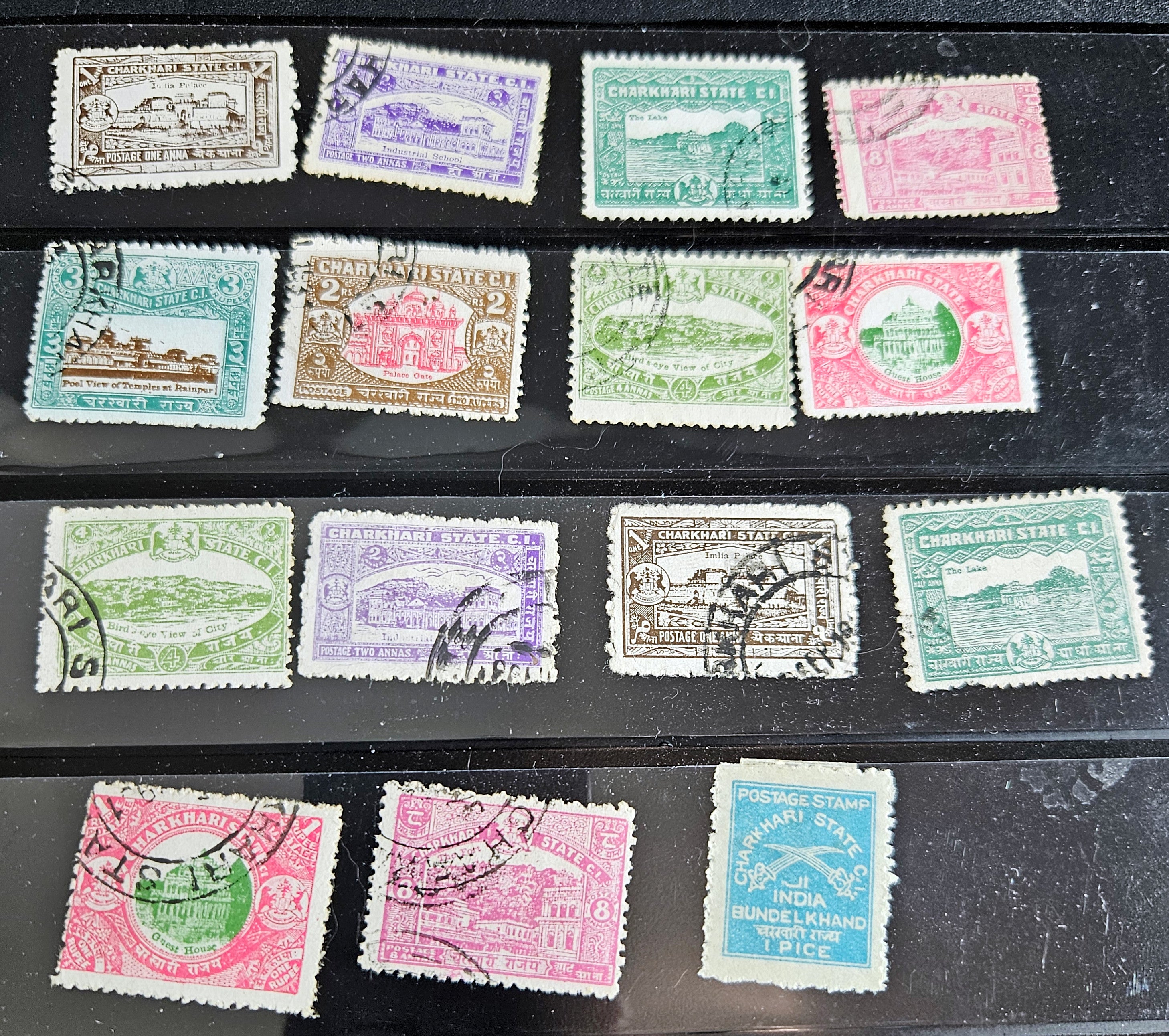 Vintage Charkari stamps