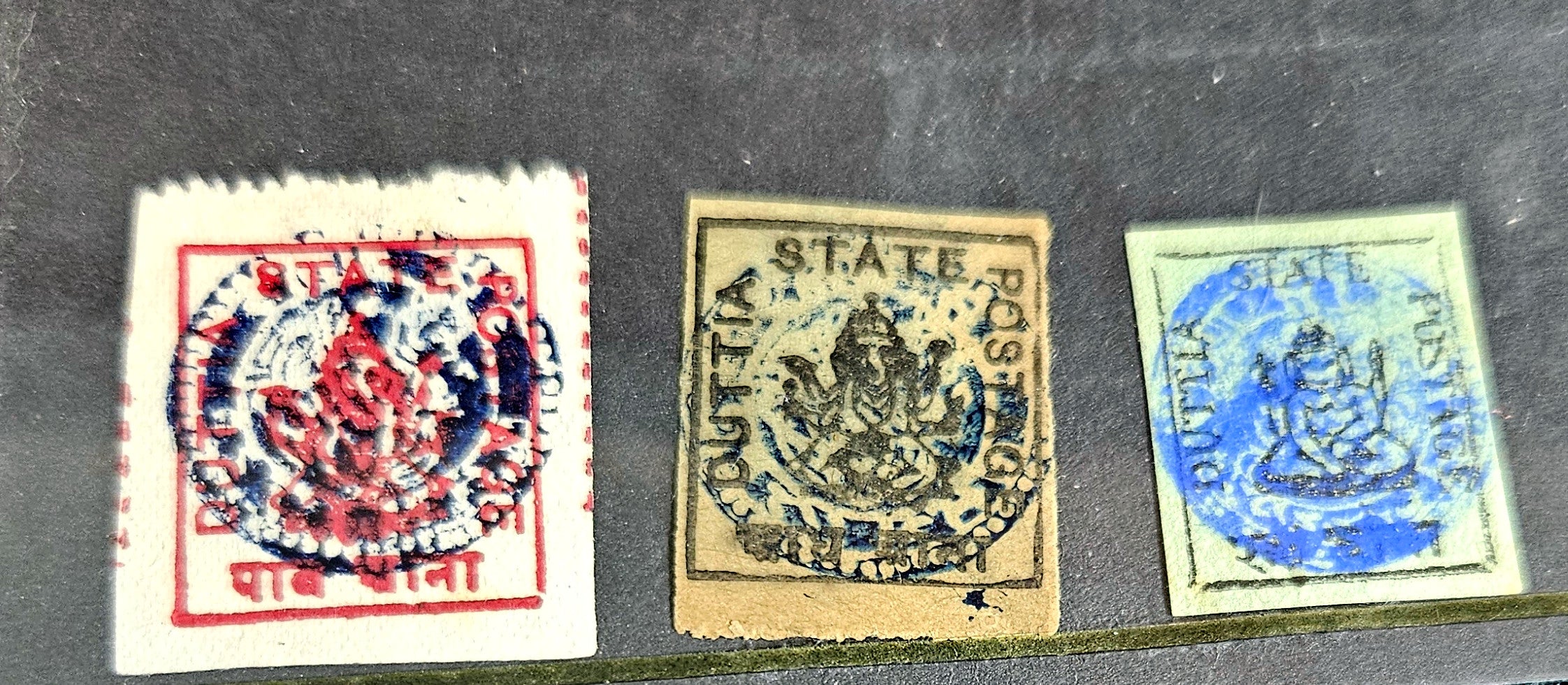 Vintage Duttia stamps