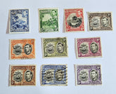 Vintage Grenada stamps QV to QEII