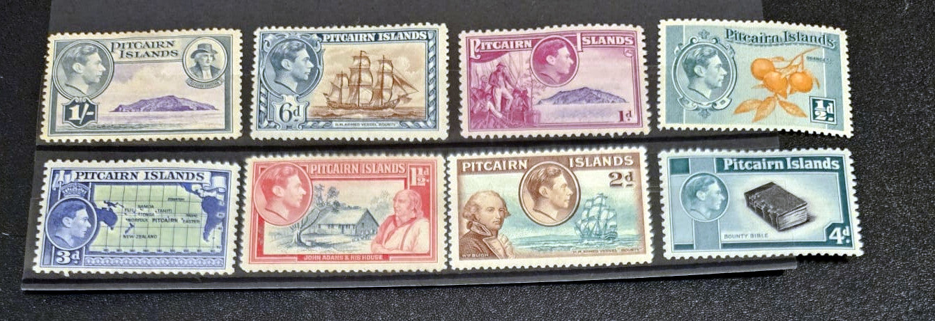 British Commonwealth vintage Pitcairn Islands stamps