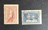 A collection of various Australian postage stamps from different eras