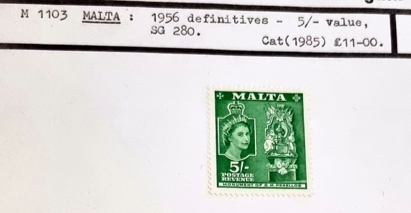 Vintage Malta Stamps