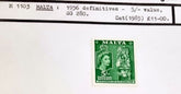Vintage Malta Stamps