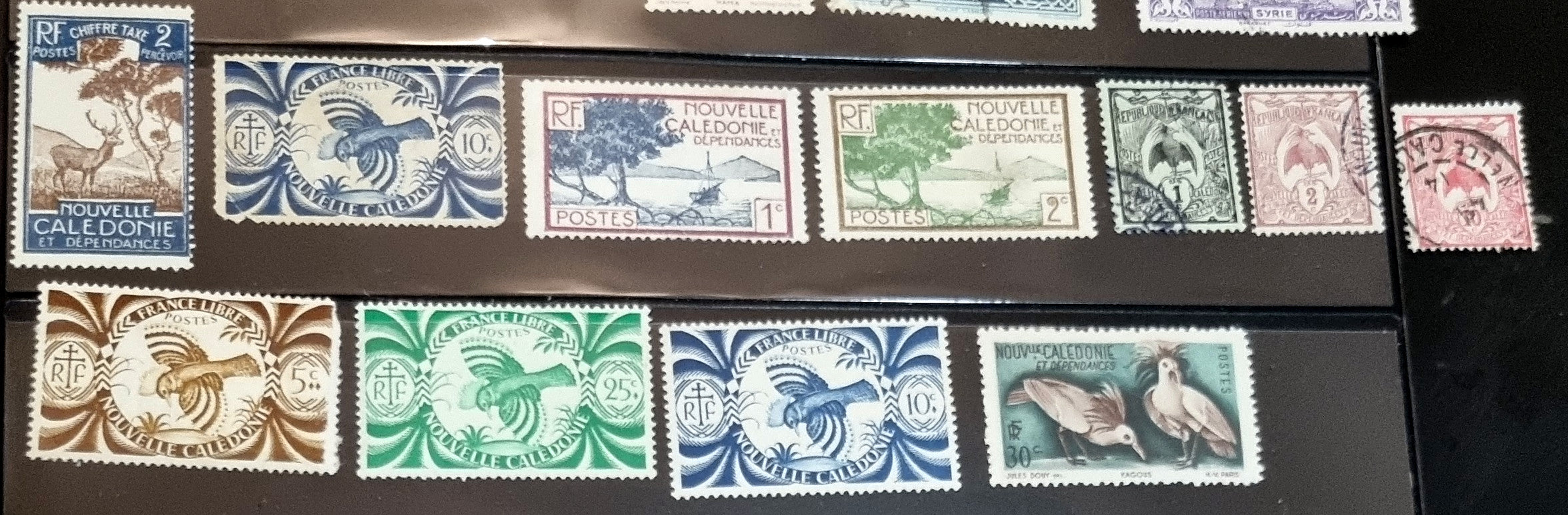 Vintage French Colonies Stamps
