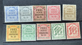 Vintage German stamps