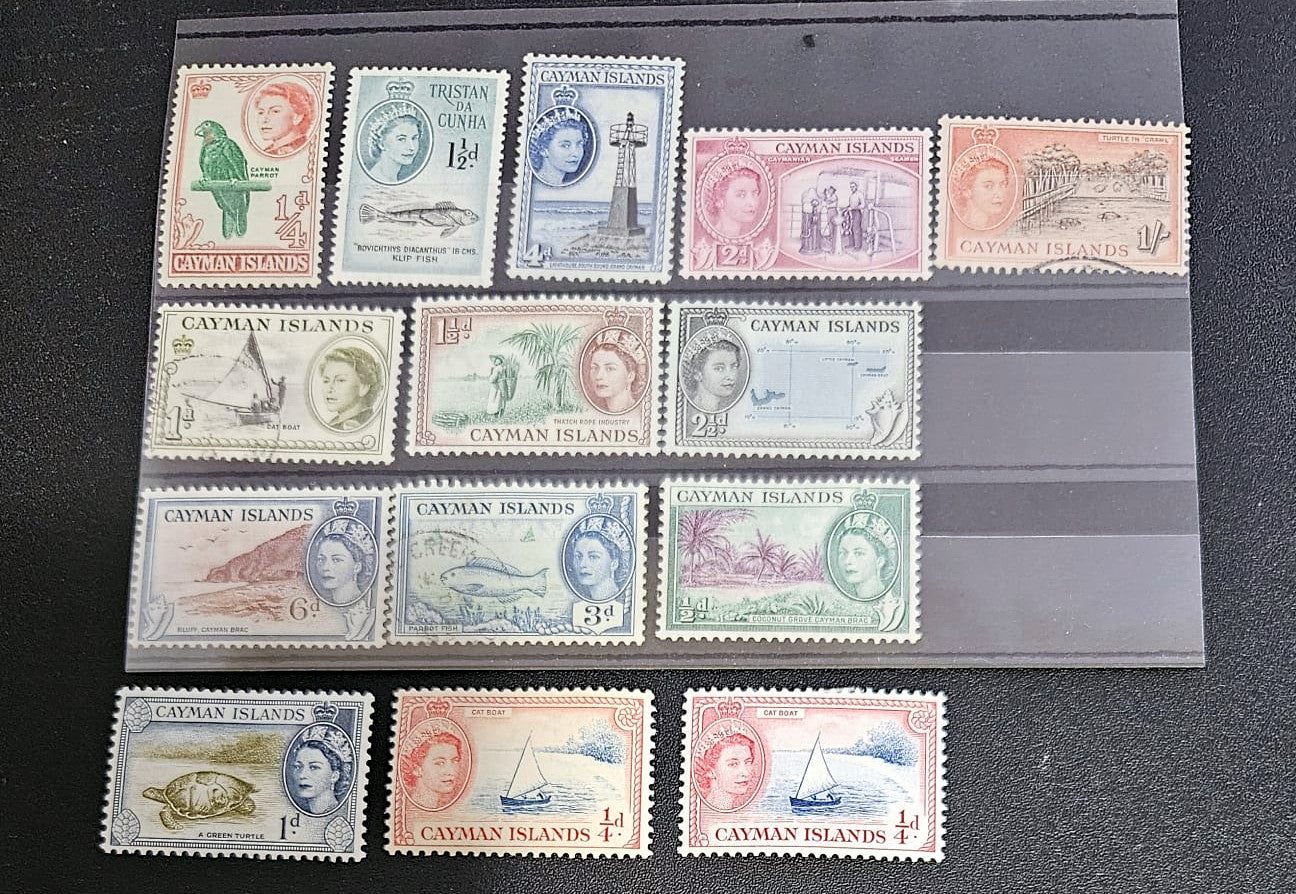 Cayman Islands Stamps King George V to Queen Elizabeth II