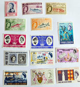 British Commonwealth vintage Turks & Caicos stamps
