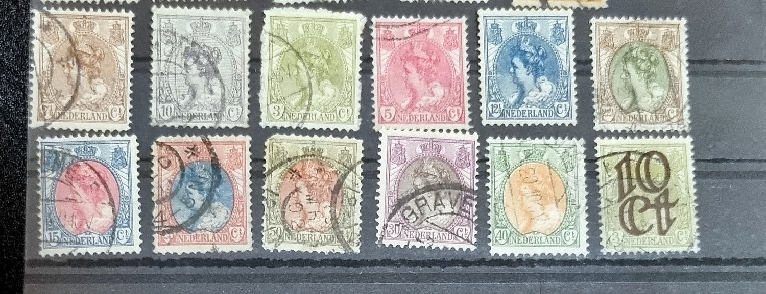 Vintage stamps of Netherlands