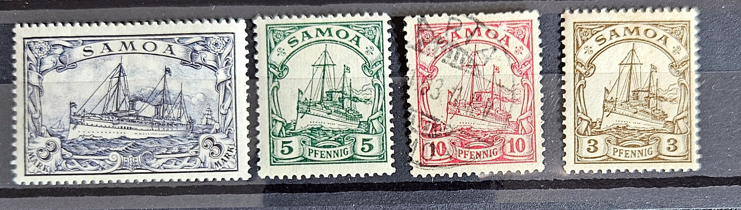 German Colonies Vintage stamps set 3