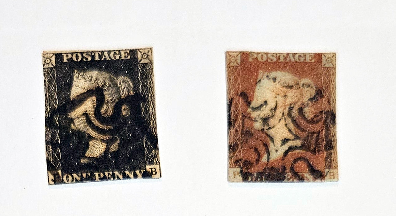 GB 1840 Penny Black Original Stamps
