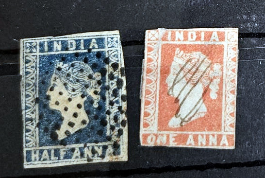 Vintage India Stamps of Queen Victoria