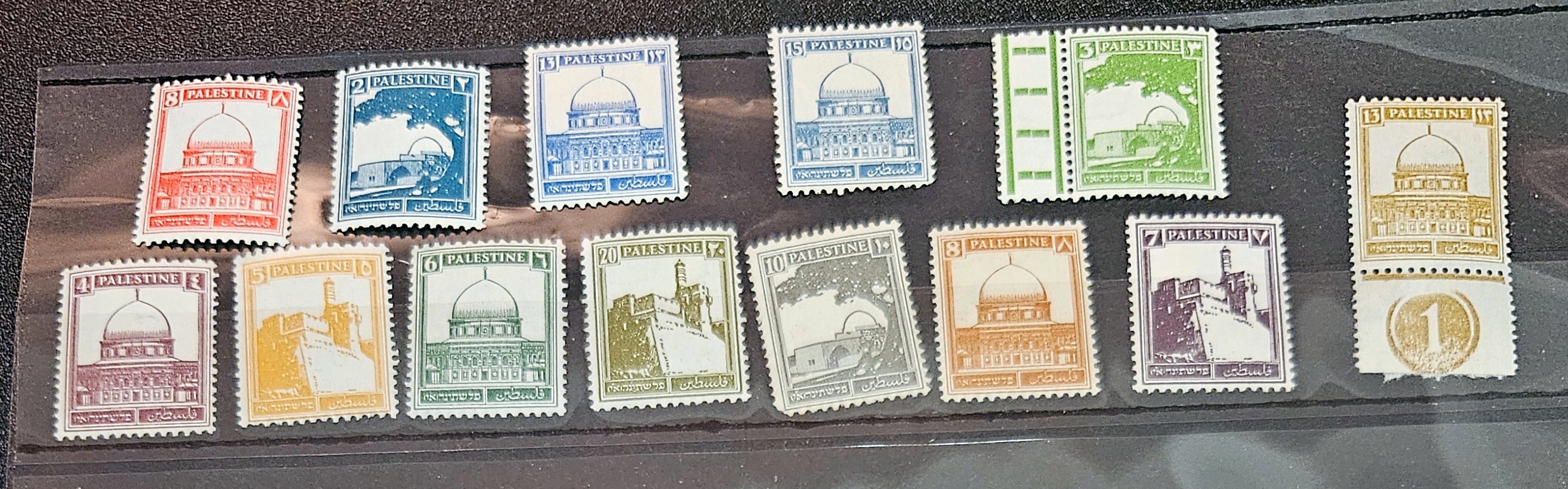 Vintage Palestine Stamps 1918-1921
