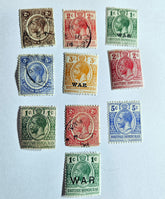 Vintage British Honduras Stamps