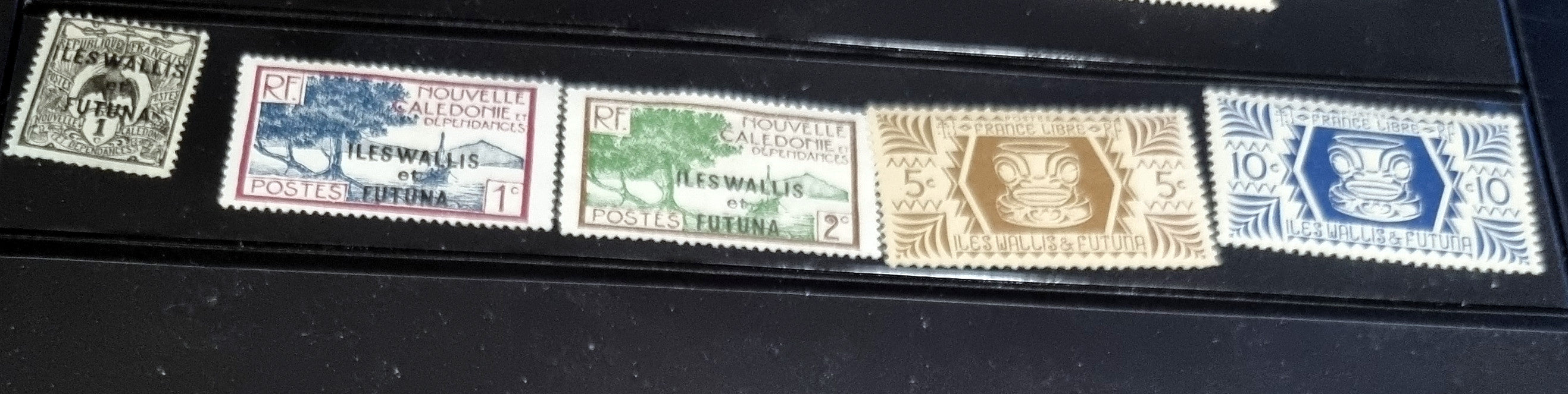 Vintage French Colonies Stamps