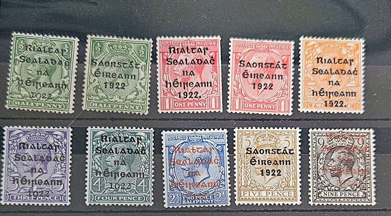 Mint Ireland stamps