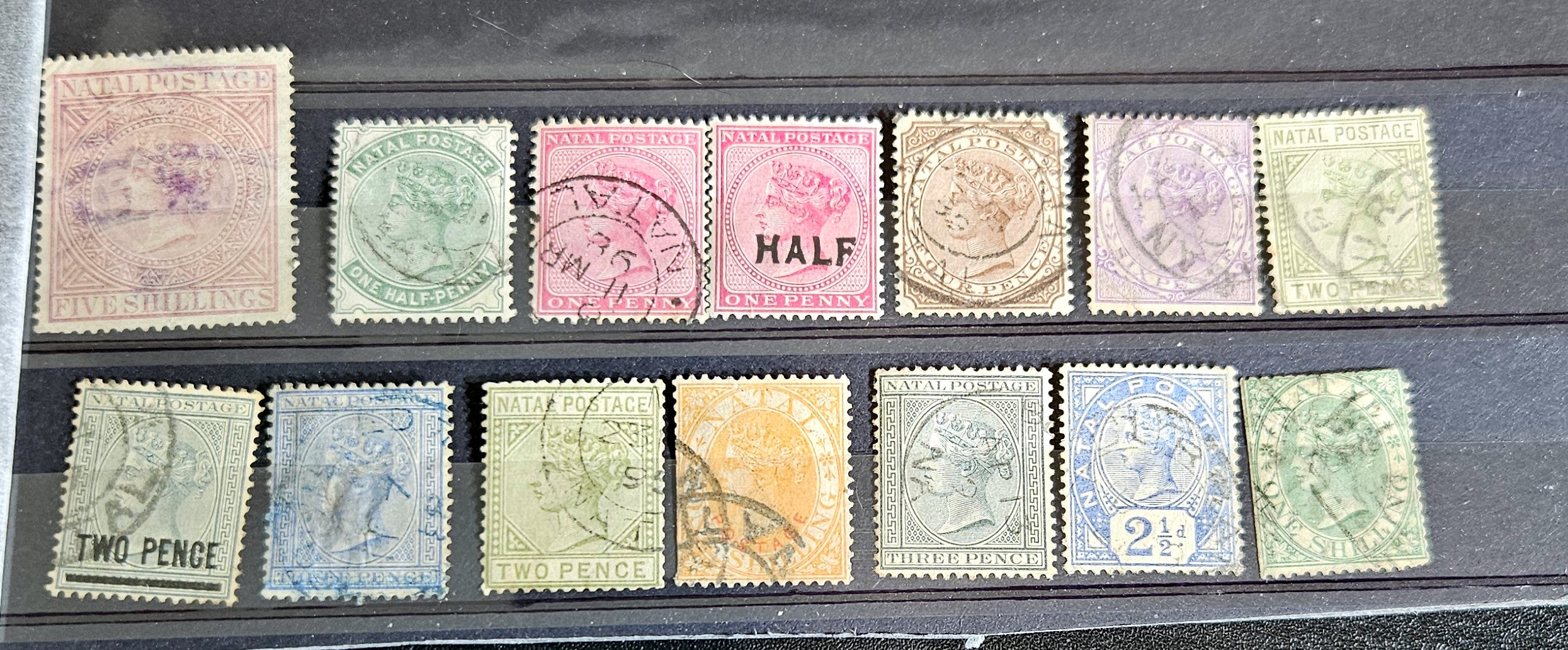 Natal Vintage Stamps