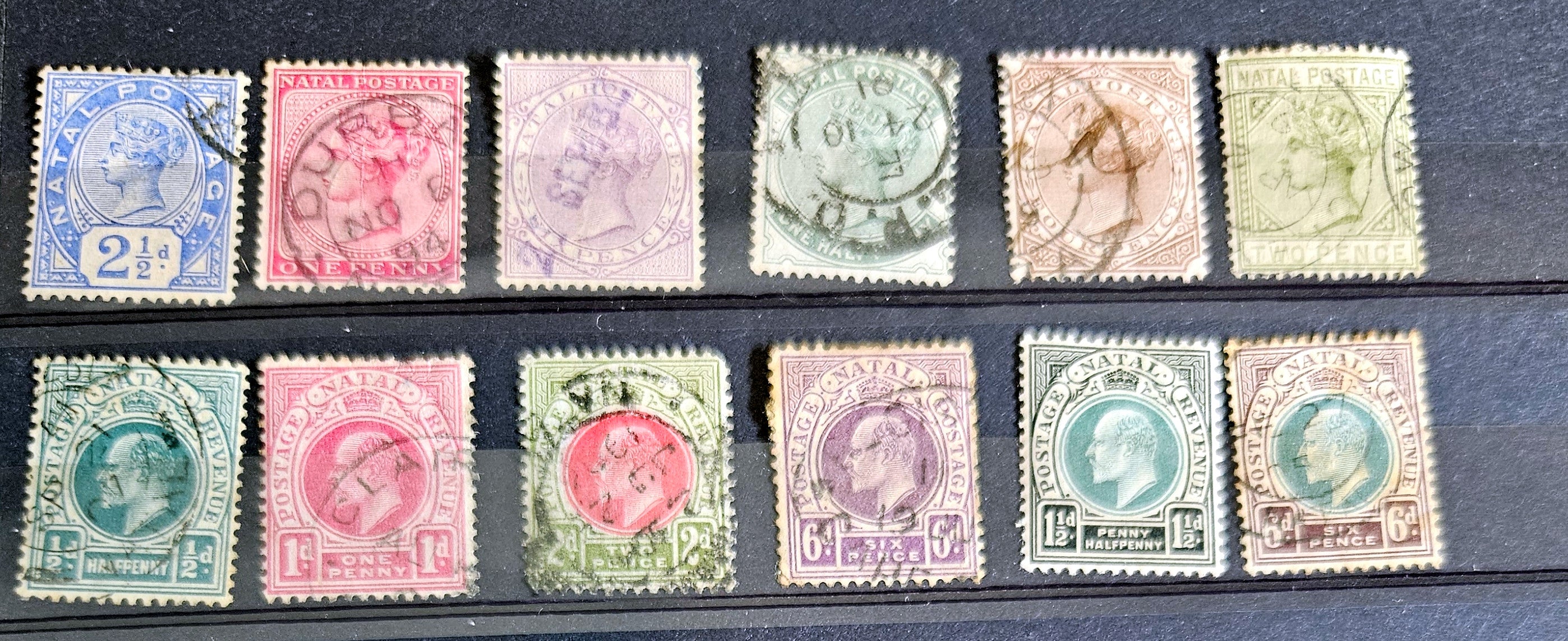 Natal Vintage Stamps