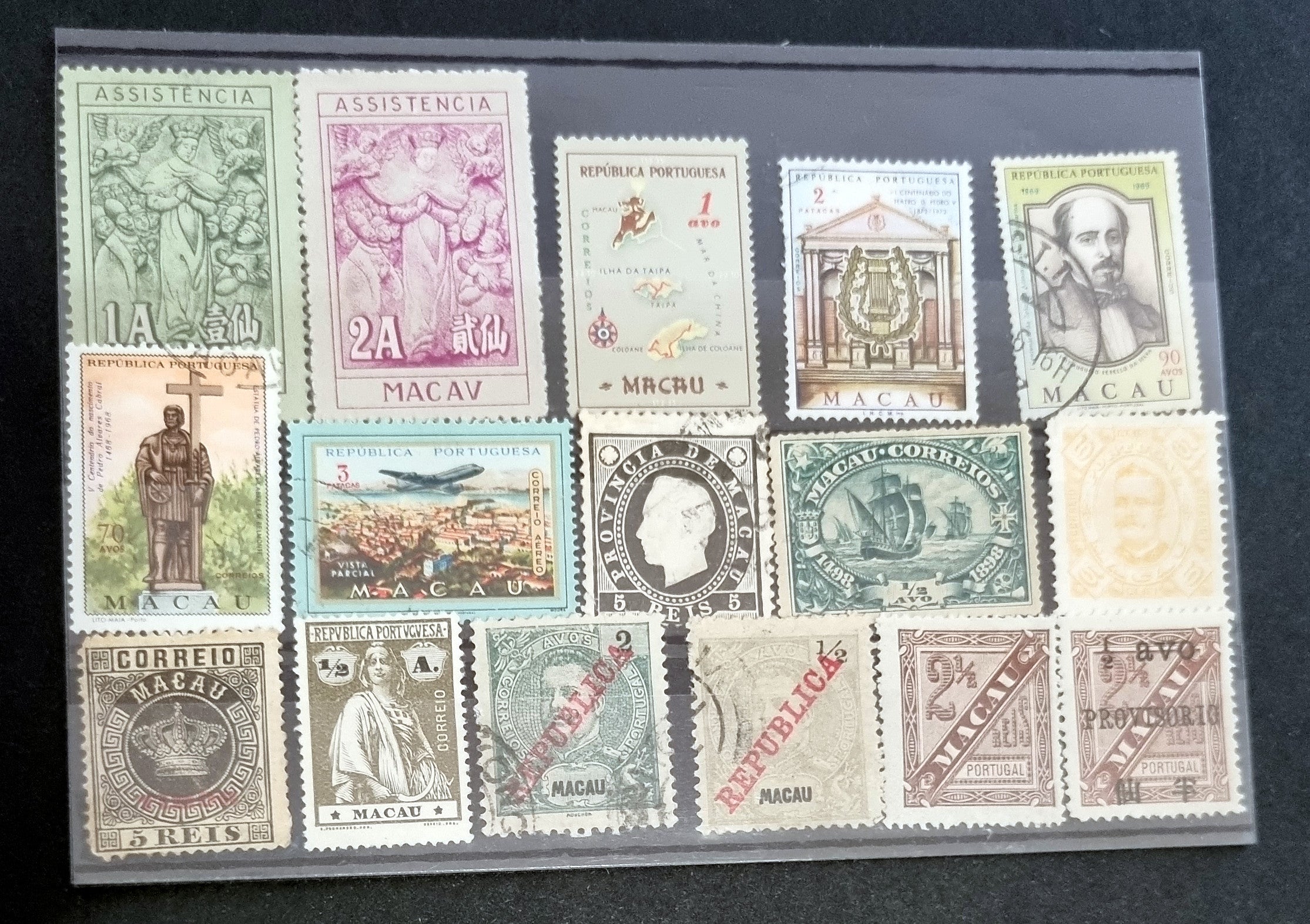 Vintage Portugal and colonies stamps