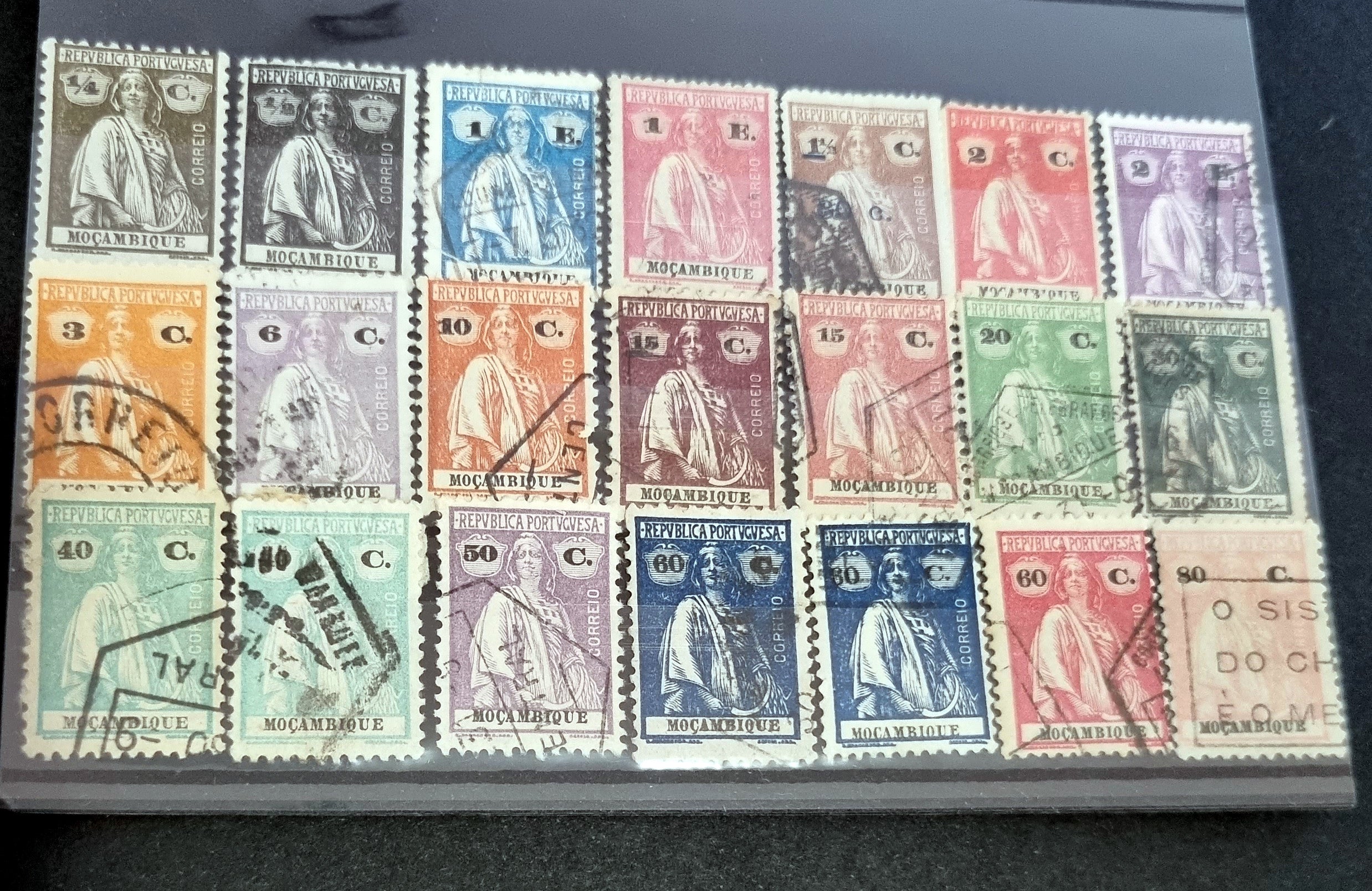 Vintage Portugal and colonies stamps