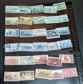 Vintage US stamps mid 1900