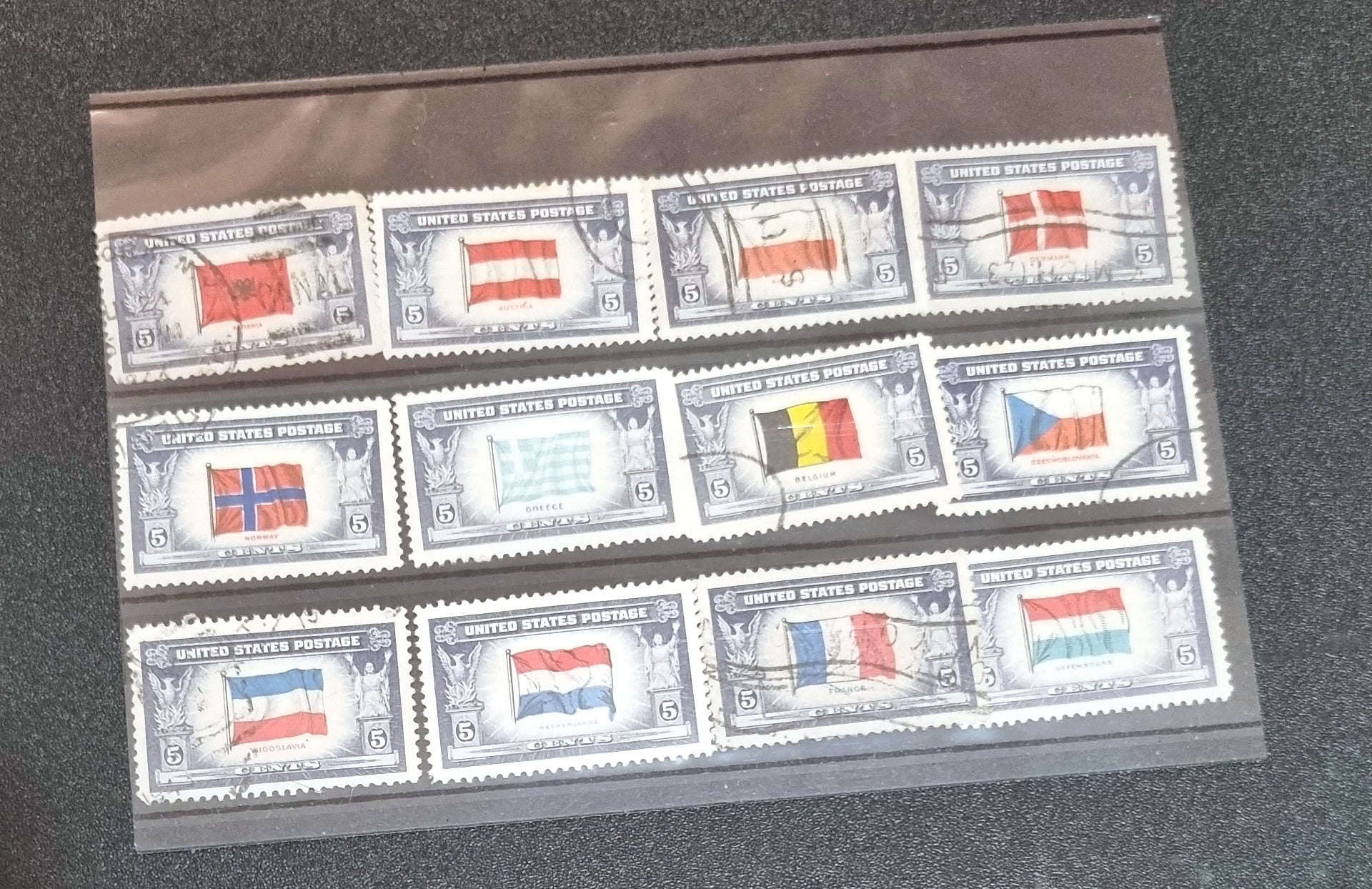 Vintage US stamps mid 1900