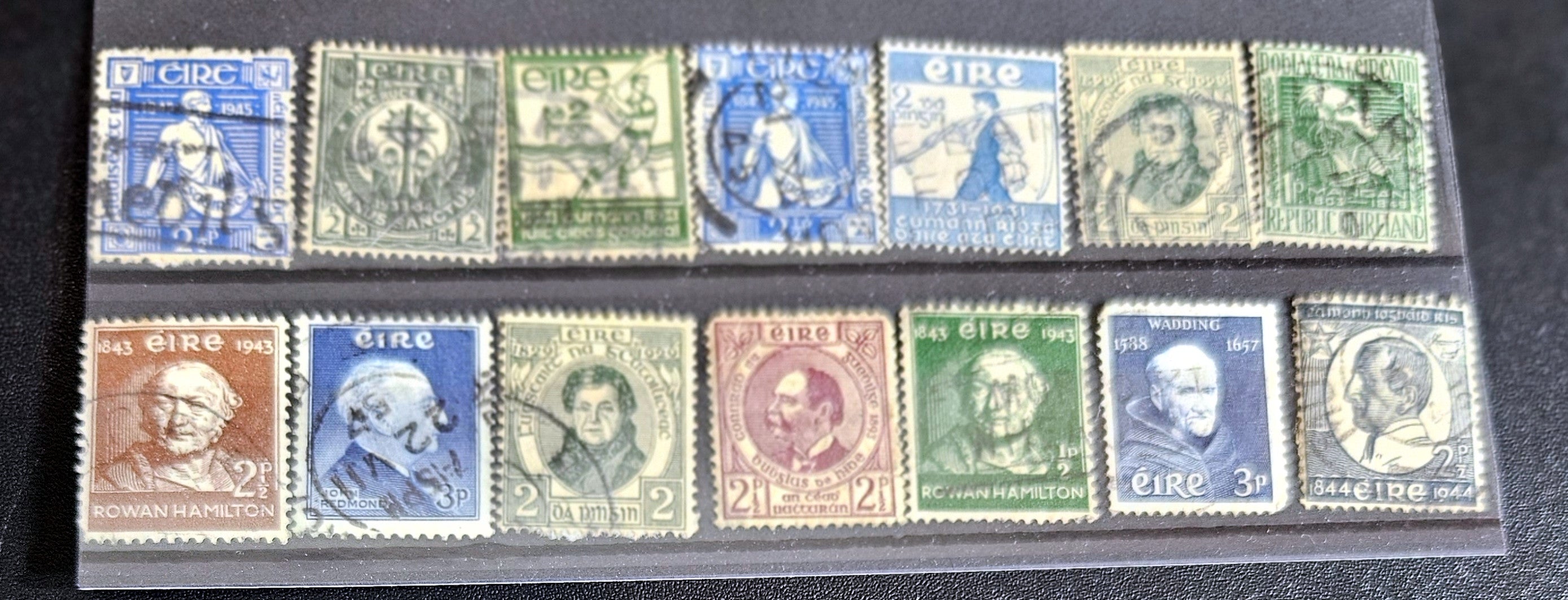 Vintage Ireland stamps
