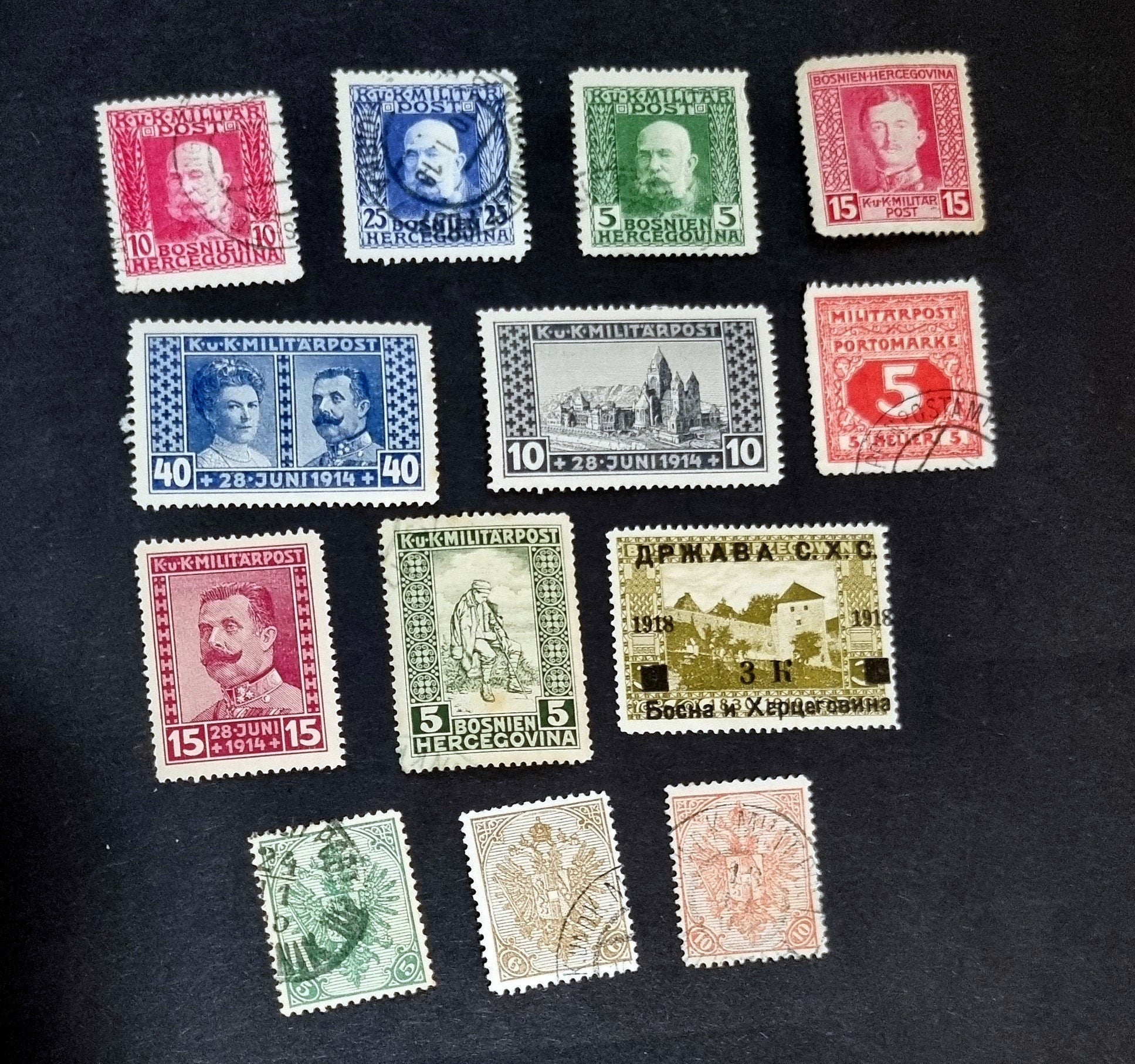 Bosnia and Herzegovina Vintage stamps