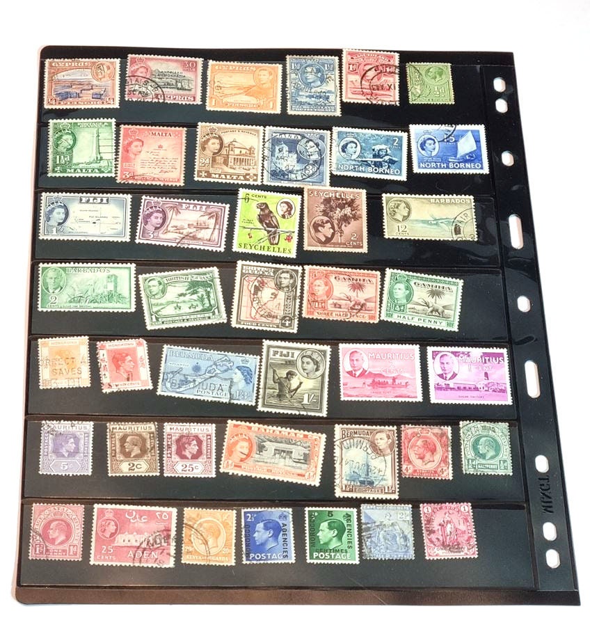 View details for British commonwealth countries vintage stamps British commonwealth countries vintage stamps