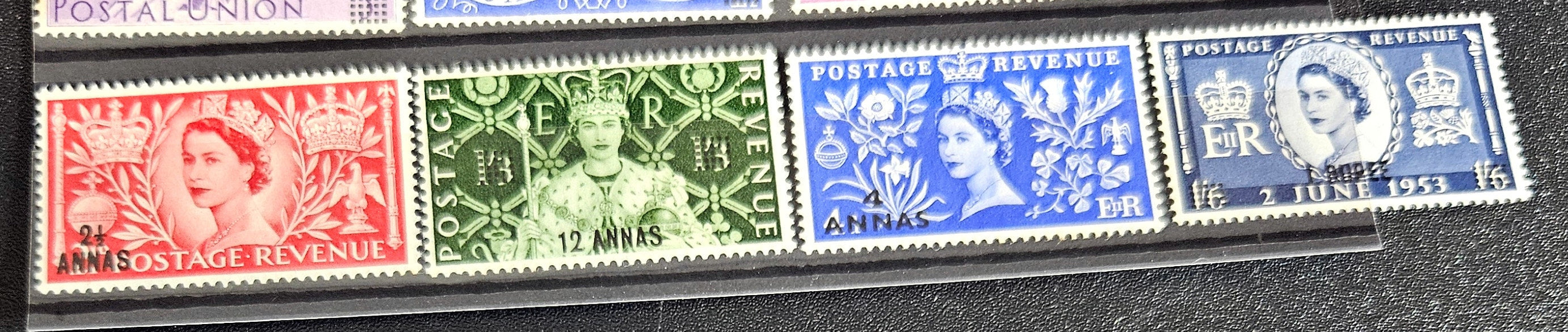 A selection of vintage Muskat Oman stamps