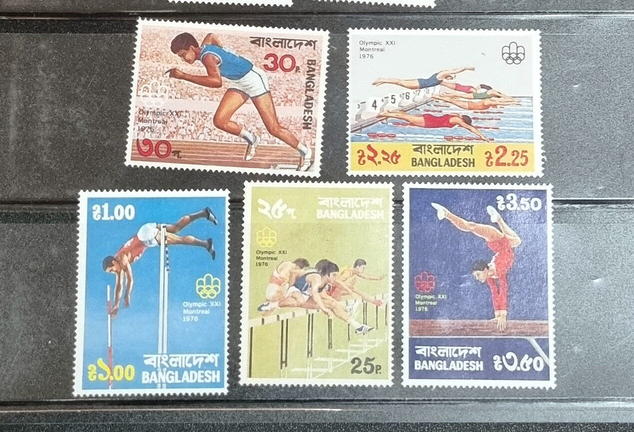 Original Stamp sets from early Bangladesh release