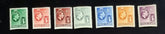 A collection of vintage postage stamps from the British Virgin Islands, featuring various designs and Queen Elizabeth II.