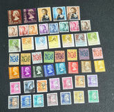 Vintage Hong Kong stamps QV to QEII