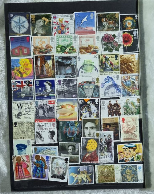 Great Britain Commemorative - Large 100/200/300 Stamps all different