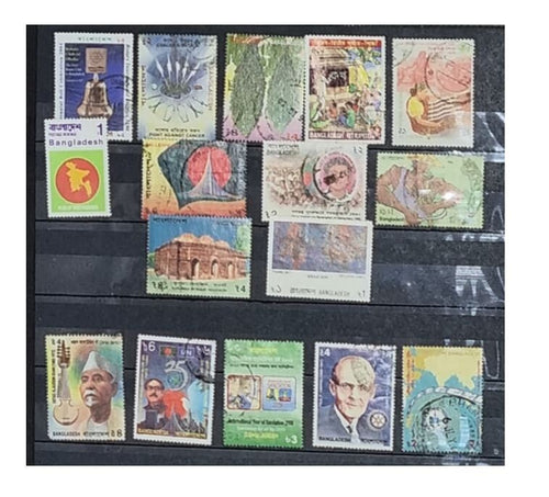 Bangladesh stamps - Beautiful stamps all different