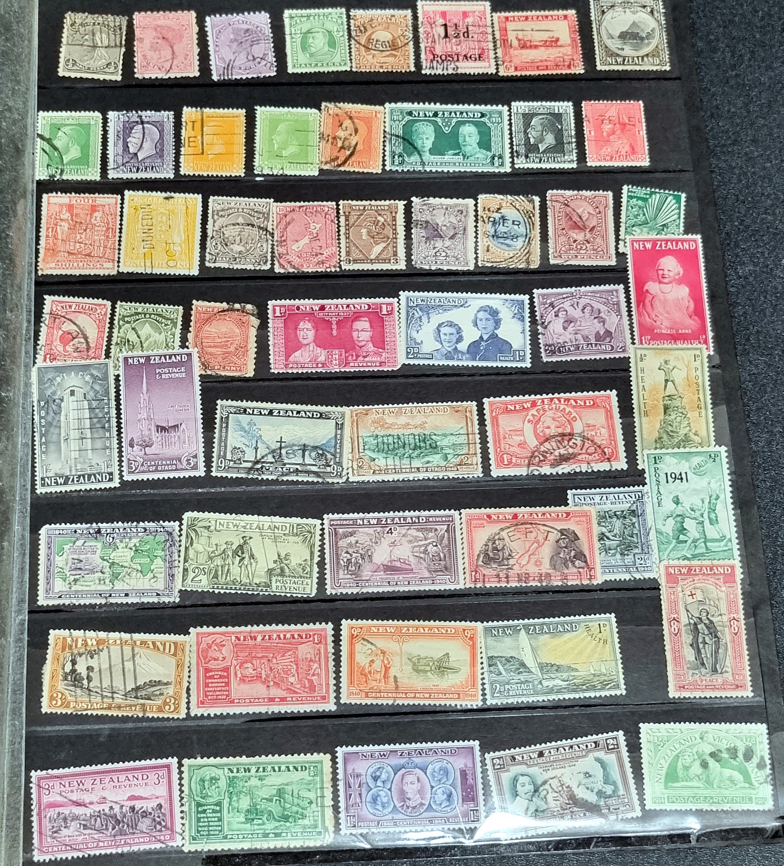 New Zealand stamps - Beautiful Vintage to Modern all different