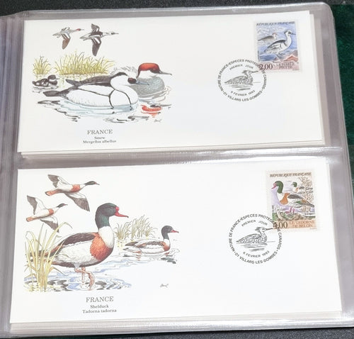 Beautiful Bird FDC stamps