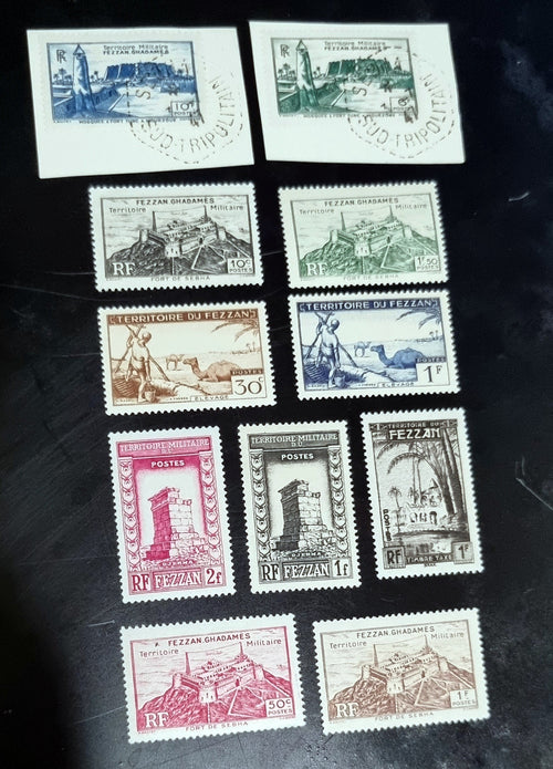 Vintage French Colonies Stamps set 2