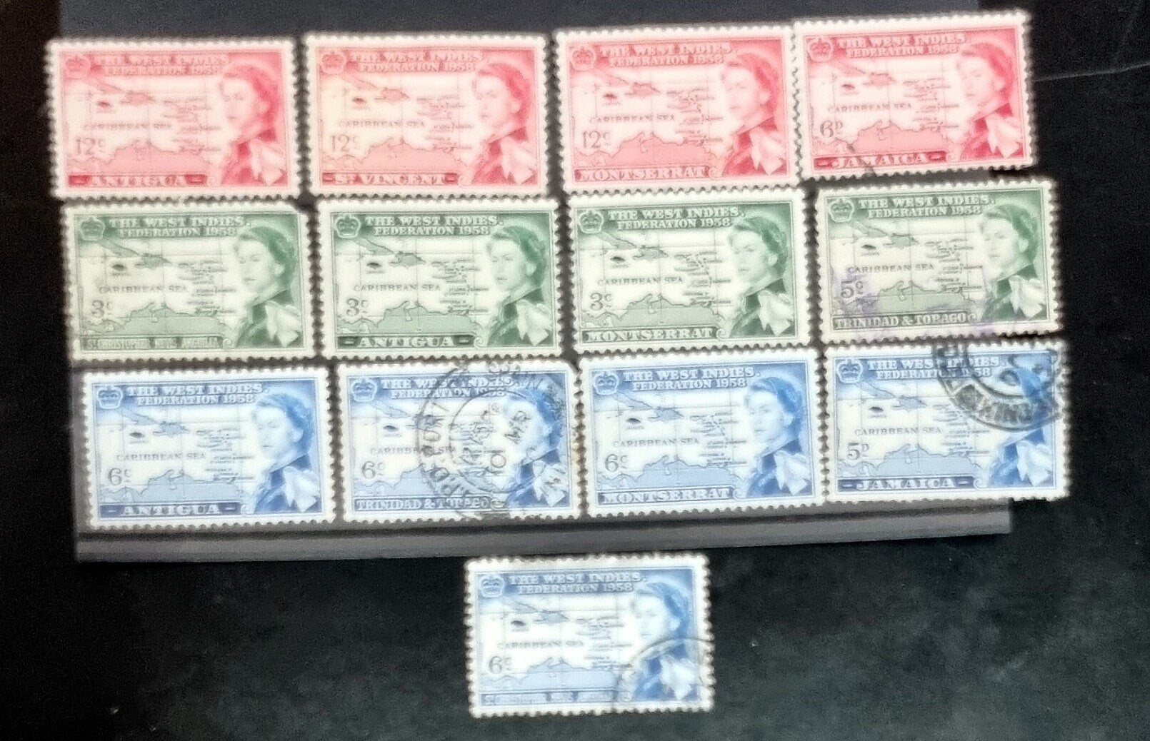 British Caribbean Federation stamps