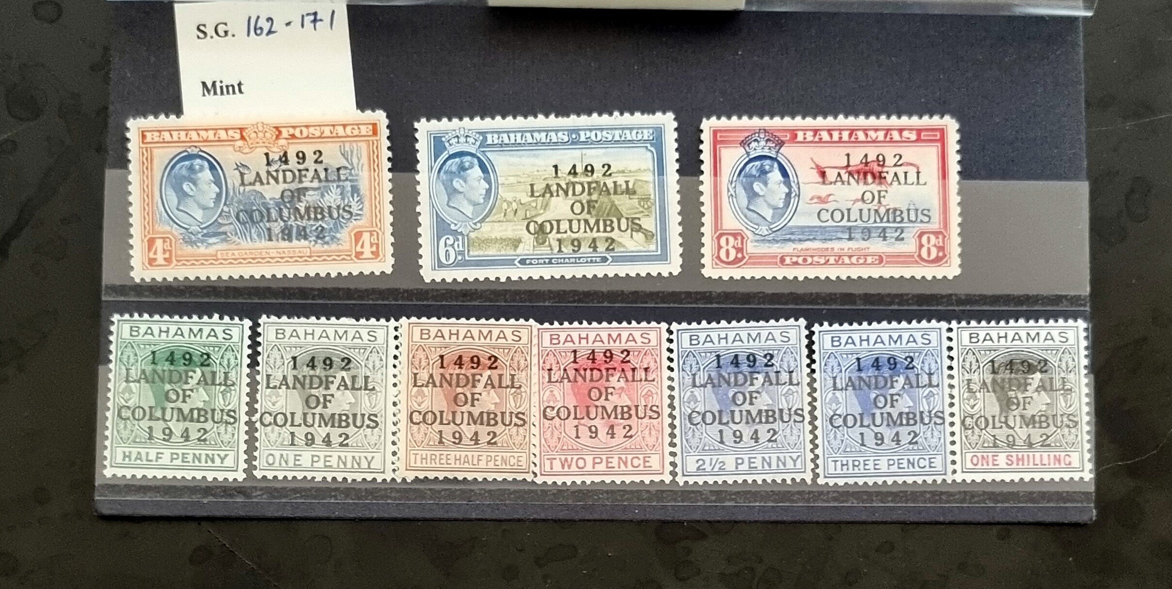 Vintage Bahamas stamps