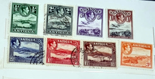 Antigua vintage stamps