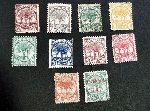 Samoa and Western Samoa vintage stamps
