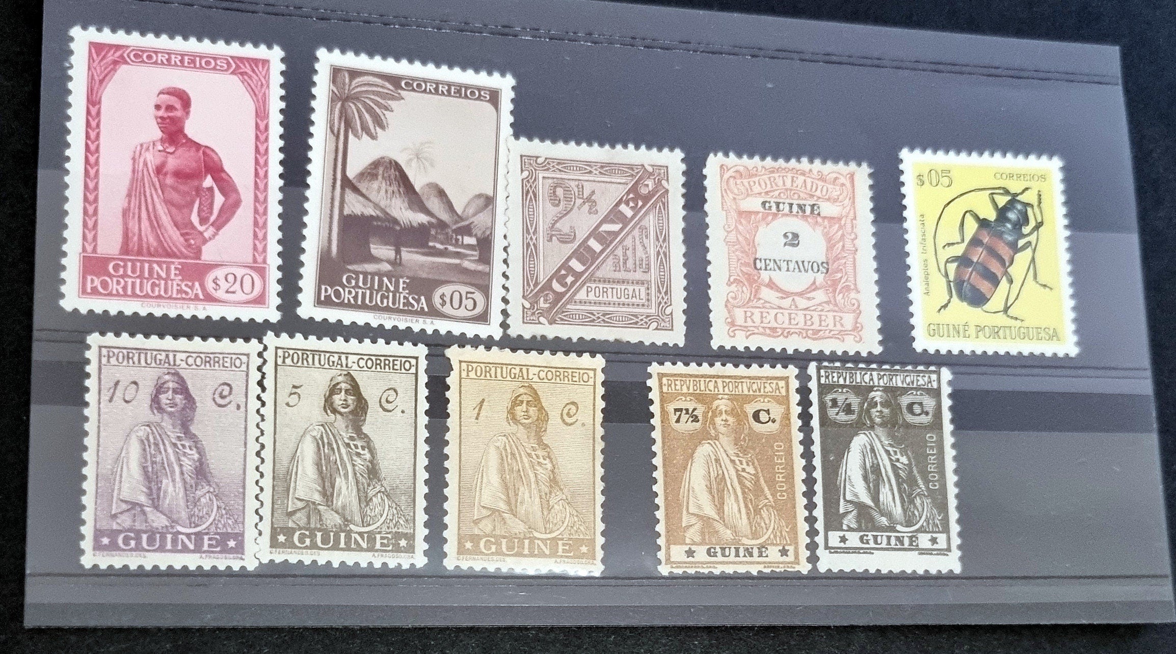 Vintage Portugal and colonies stamps