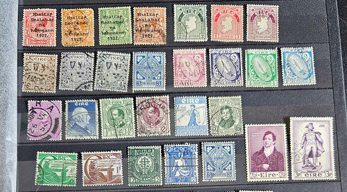 Vintage Ireland stamps