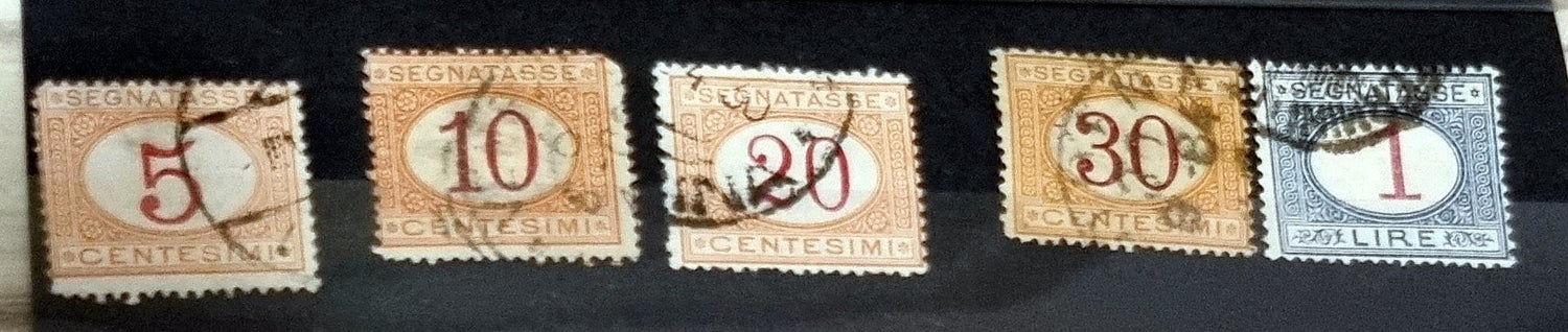 Vintage Italy Stamps