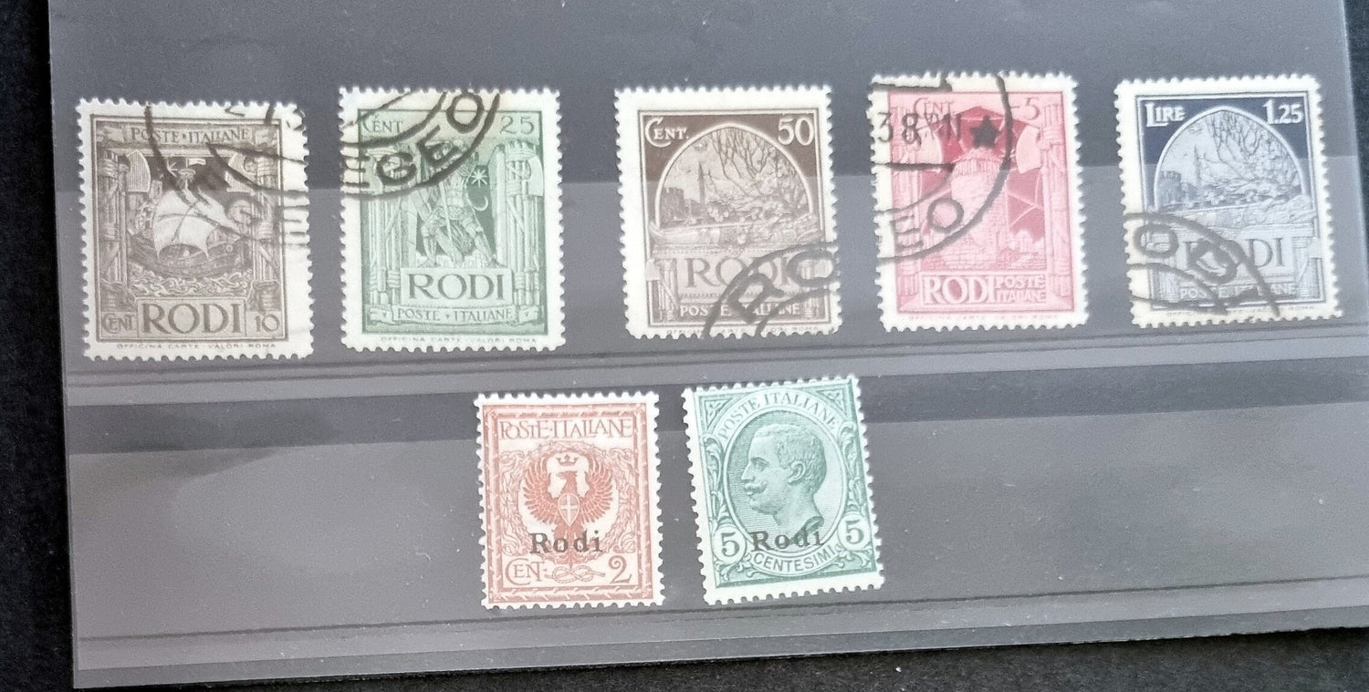 Vintage Italy Stamps