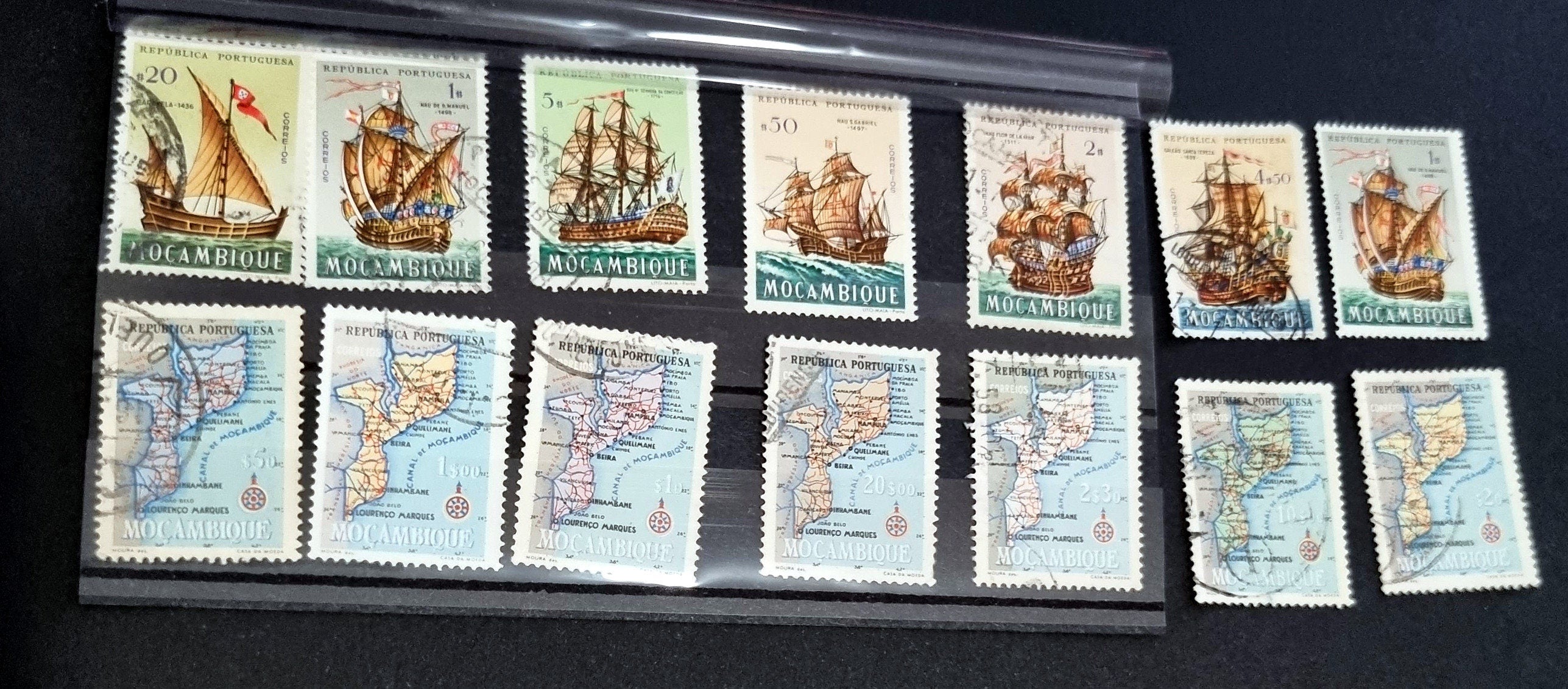 Portuguese Mozambique vintage stamps