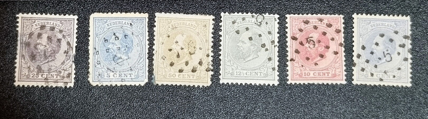 Vintage stamps of Netherlands