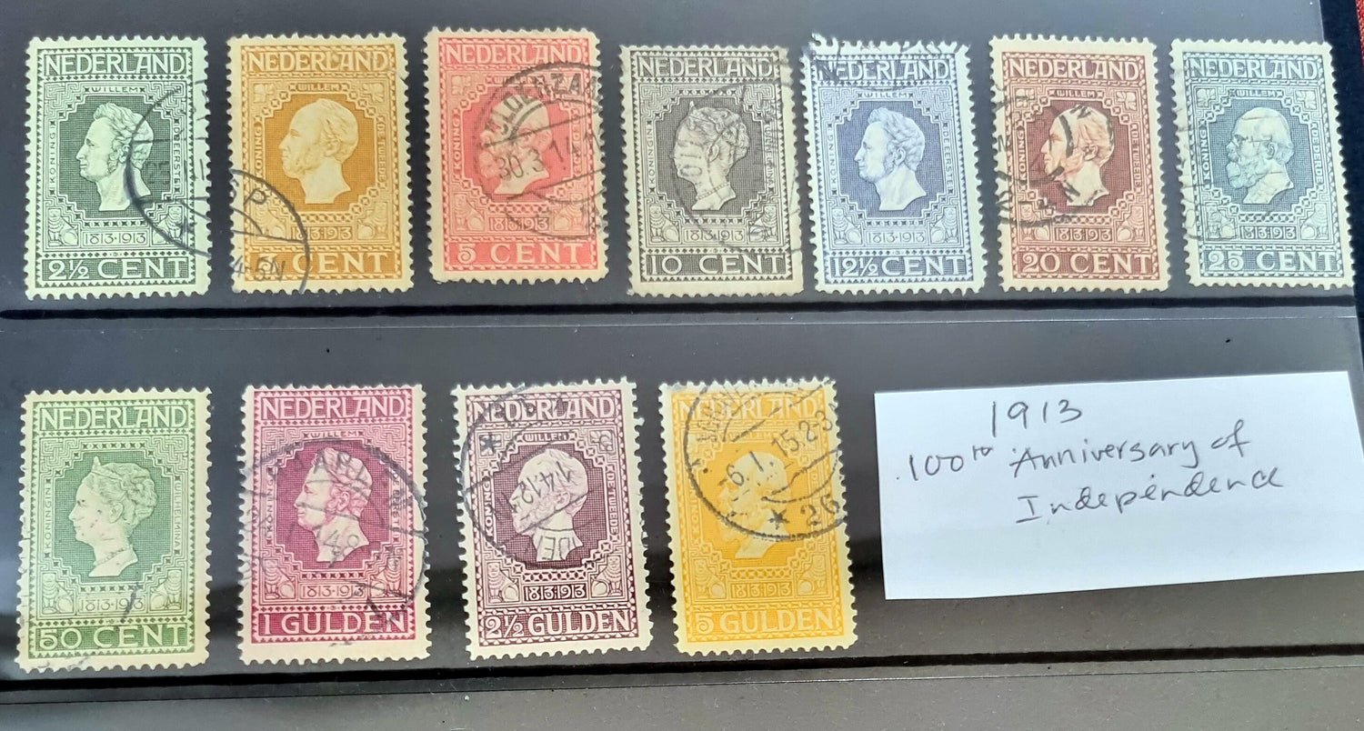 Vintage stamps of Netherlands